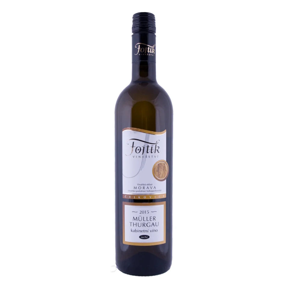 Müller Thurgau kabinetní víno 2015 (Vinařství Fojtík)