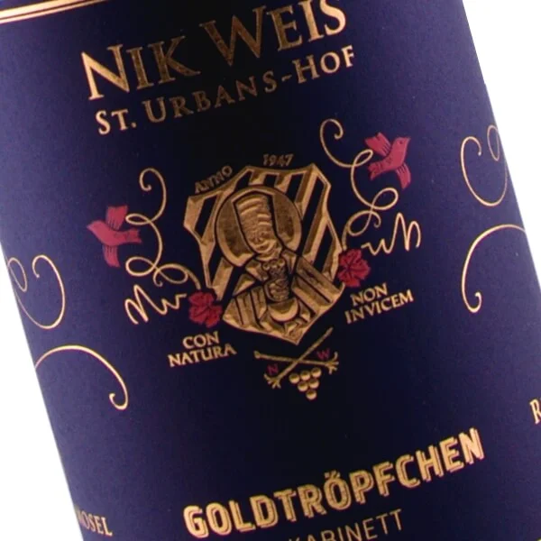 Goldtröpfchen Kabinett Grosse Lage Fruchtige 2015 (Nik Weis St. Urbans-Hof)