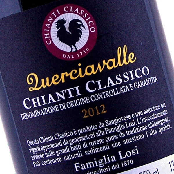 Chianti Classico Querciavalle 2012 (Famiglia Losi)