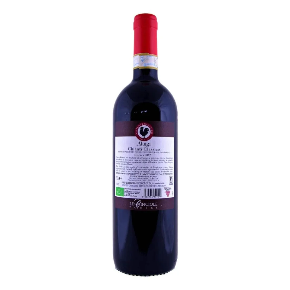 Aluigi Chianti Classico Riserva DOCG 2012 (Le Cinciole)