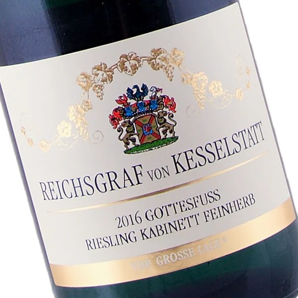 Wiltingen Gotesfuss Riesling Kabinett Feinherb 2016 (Reichsgraf von Kesselstatt)