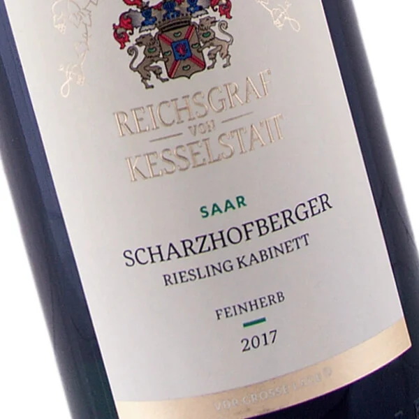 Scharzhofberger Riesling Kabinett Feinherb 2017 (Reichsgraf von Kesselstatt)