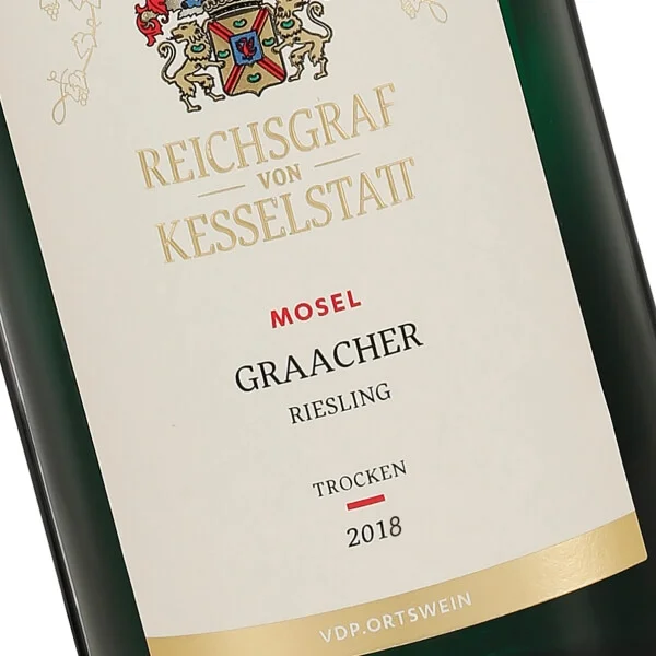 Graacher Riesling Trocken 2018 (Reichsgraf von Kesselstatt)
