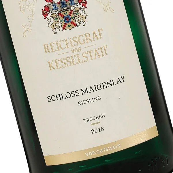 Schloss Marienlay Riesling Trocken 2018 (Reichsgraf von Kesselstatt)